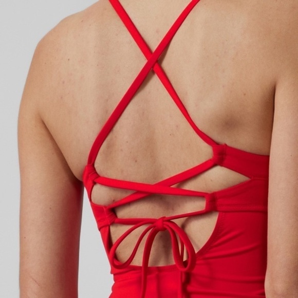 NWT! Athleta Matador Red Triangle Tankini A-C - Multiple Sizes - Picture 2 of 8